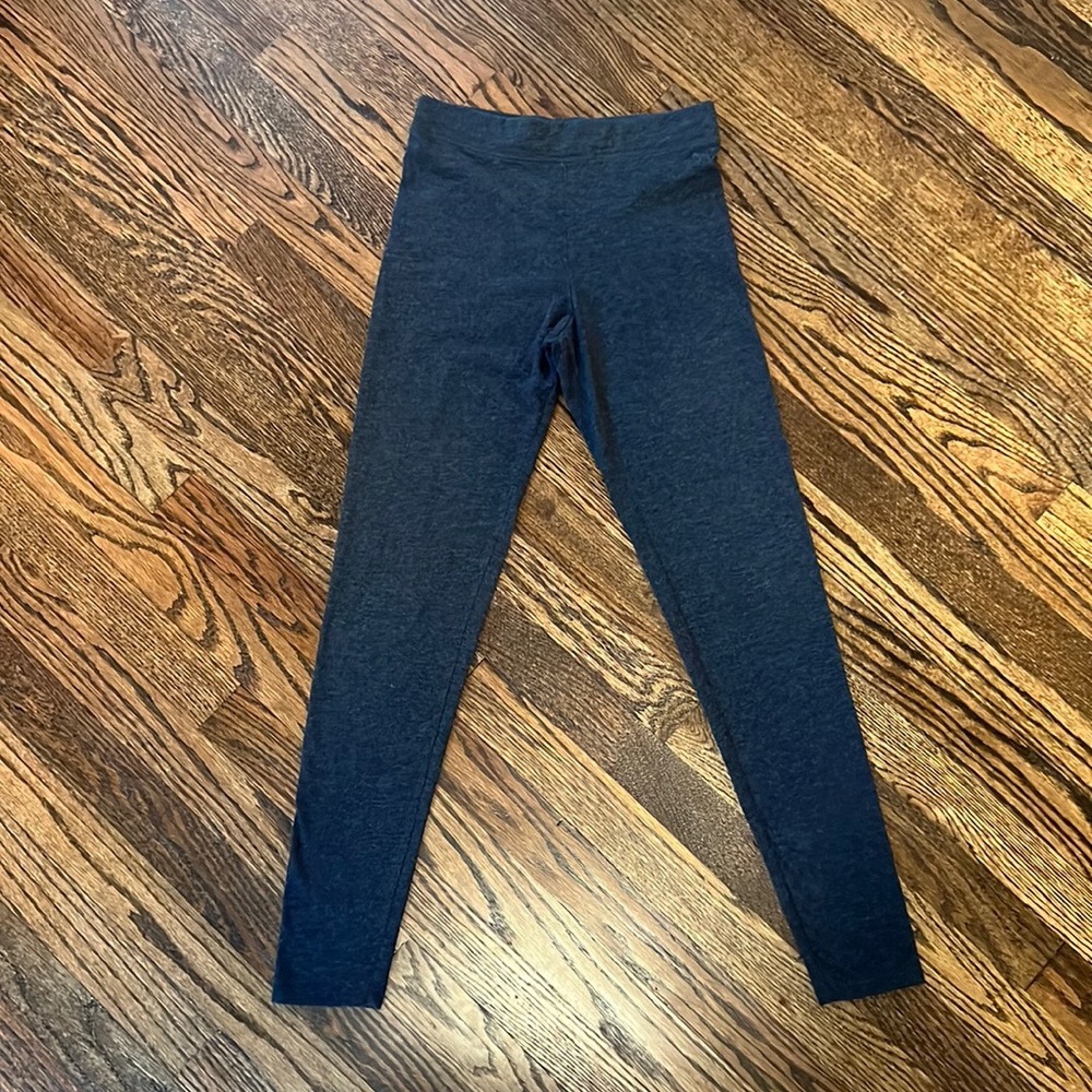 PINK Victoria's Secret Gray Cotton/Polyester Leggings